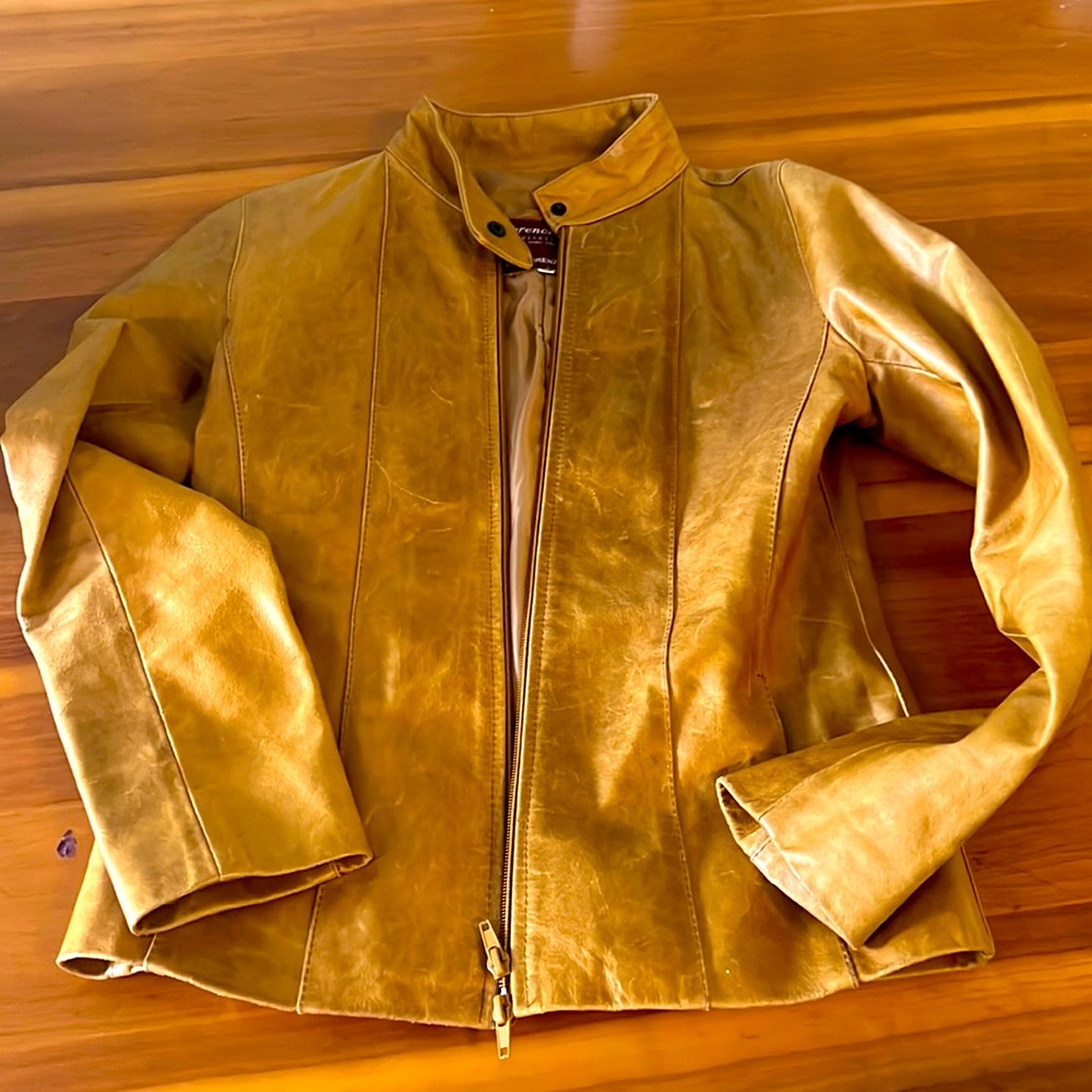 Leather jacket